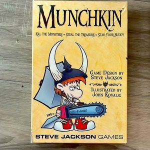 Munchkin card game by Steve Jackson games